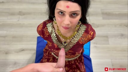 Indian Bride Desires Wild Animal Passion