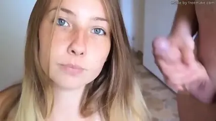 Dirty Talk & Facial Cumshot with German Babe Caro
