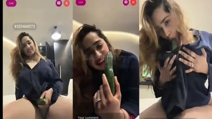 Aditi Mistry's Sensual Cucumber Show Unleashed