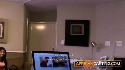 African Beauty Enjoys Hardcore Action