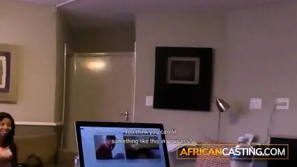 African Beauty Enjoys Hardcore Action
