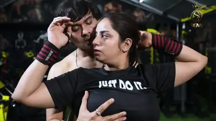 Desi Gym Trainer Seduces Horny Wife for Intense Hardcore