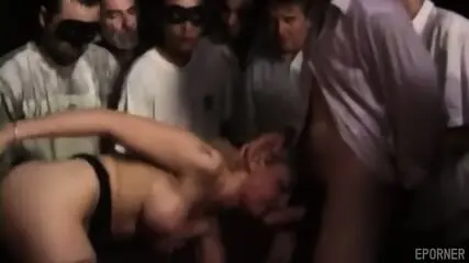 Blonde Bitch Gang Banged - HD Compilation