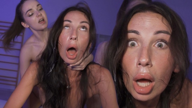 Teen Threesome Adventure: First Time Pegging Experience