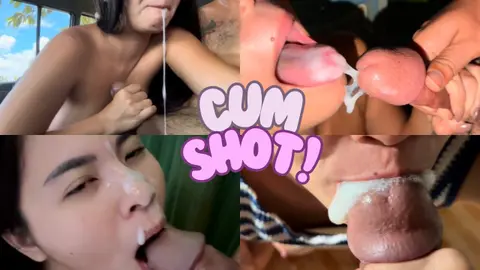 Asian Cumshot Compilation: Dripping Mouth Scenes