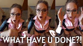 Intense POV Facial Cumshot Experience