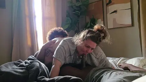 Husband Shares Wife with Friend in Passionate Encounter
