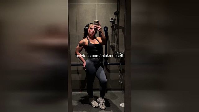 TikTok Live Gym Gangbang: 18yo Used by 7 Sweaty Trainers