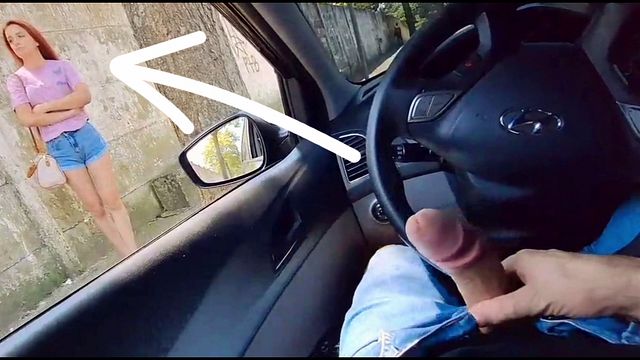 Public Masturbation Encounter Caught on Camera