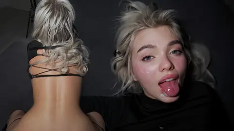 Anal Sex with a Cute Cumslut