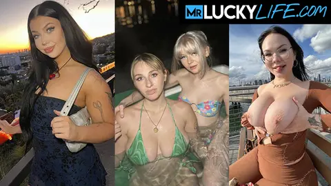 Angel Youngs, Holly Day, Brynn Michaels in Mr Lucky LIFE