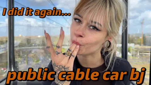 Intense Gondola Ride Blowjob Date Unfolds