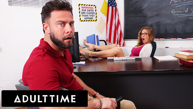 MILF Annie King Caught In The Act By Student's Stepdad