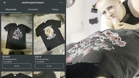 Strapon Sex Experience with Analtrooper in Cloth