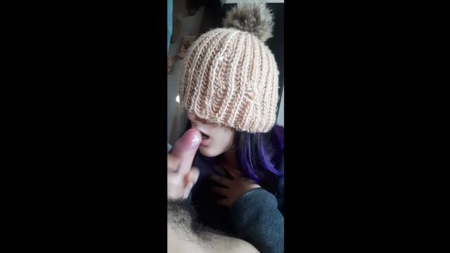 Deepthroat Blowjob by Stunning Latina Amateur