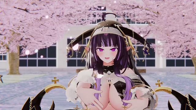 Elf VTuber KPop Nude Dance | Dash MMD
