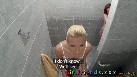 Czech Girls Shower Sex: Hot Lesbian Encounter