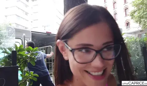Little Caprice Reports from Barcelona and Ibiza in POV