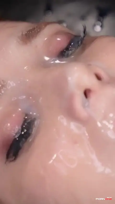 Bukkake Facial Madness with Lya Cuties