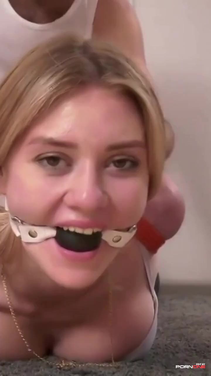  hogtied and ball gagged  - Short by pornone.com