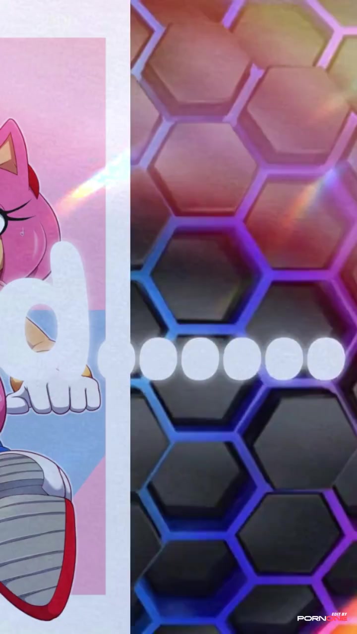 Sonic & Amy in Hardcore Anal & DP Action
