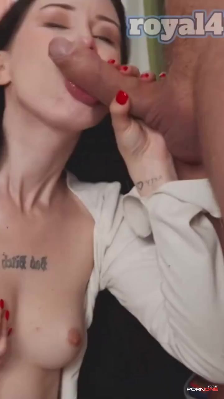 Big Booty Brunette Enjoys Hardcore Action