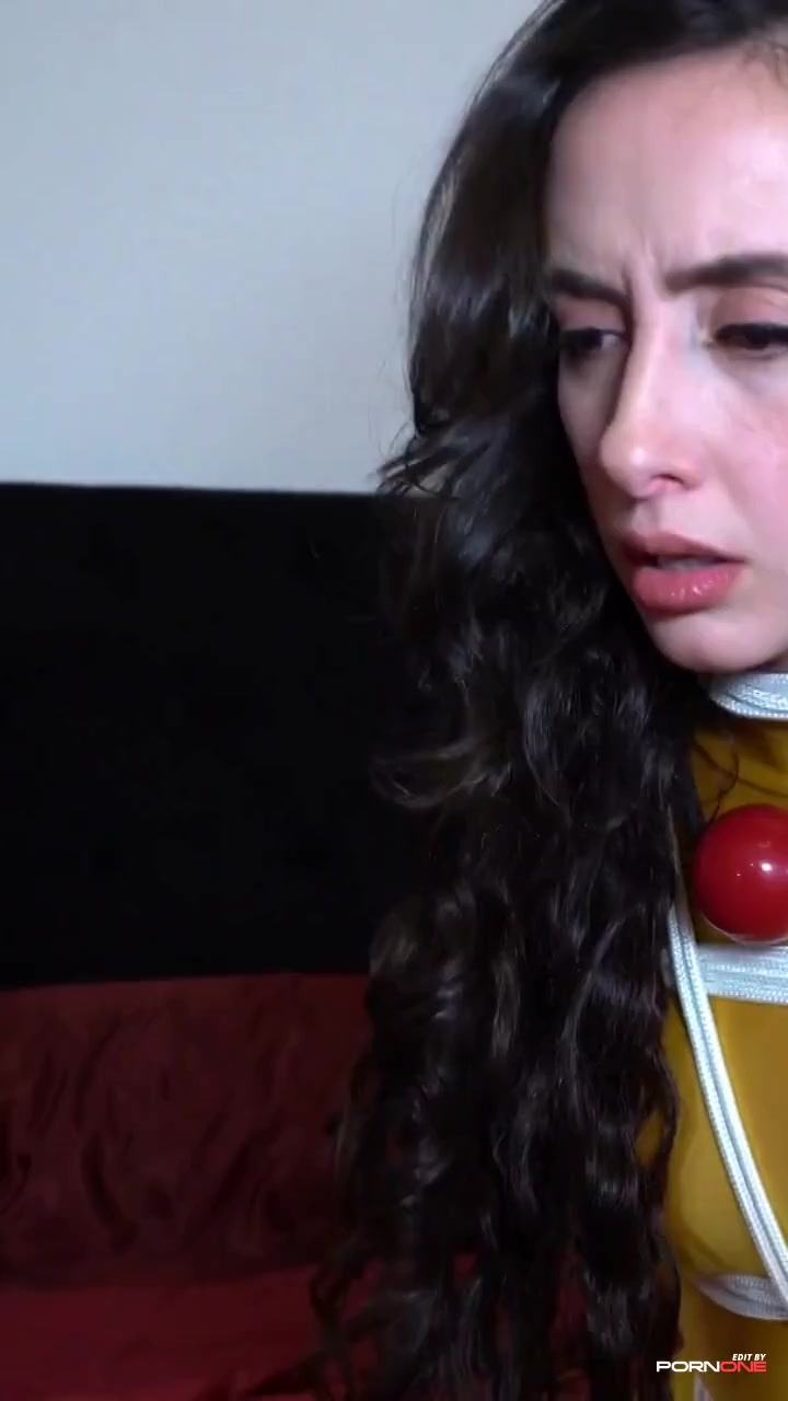 Yellow Catsuit Bondage Fantasy - HD Short
