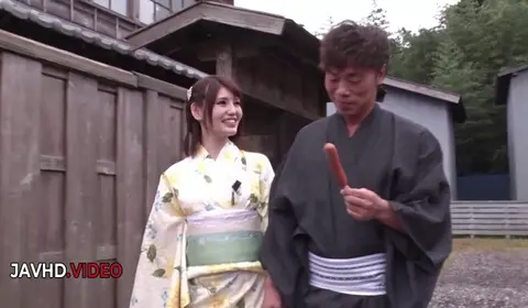 Japanese Stunner Enjoys Intense Cock Pleasure
