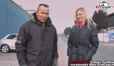 Blonde German Street Pickup Turns Into Passionate Anal Encounter