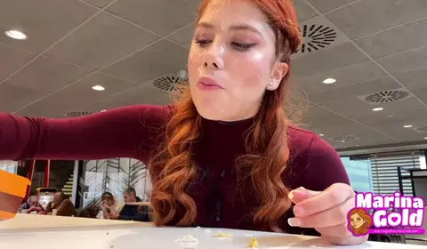 Bukkake Cumwalk Ends at McDonald's?