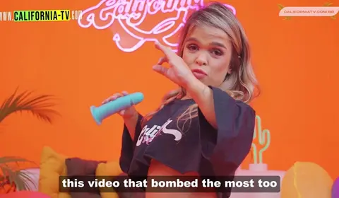 Dwarf Porn Star Plays with Dildo in Naughty Scene