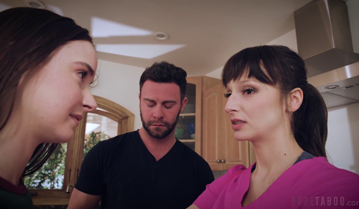 Hazel Moore, Liz Jordan, Hailey Rose in The Party's Over