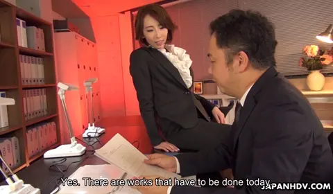 Aya Kisaki Seduces Colleague in Office Fantasy
