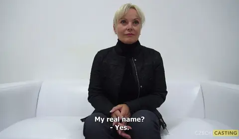 Blonde Dara Shines in Czech Casting Video