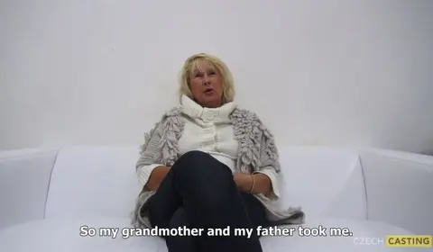 Czech GILF Regina Casting in 720p