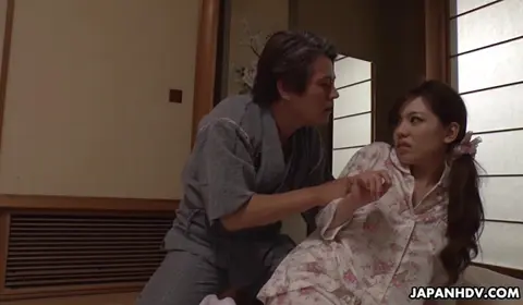 Emi Sasaki's Forbidden Encounter with Father-in-Law
