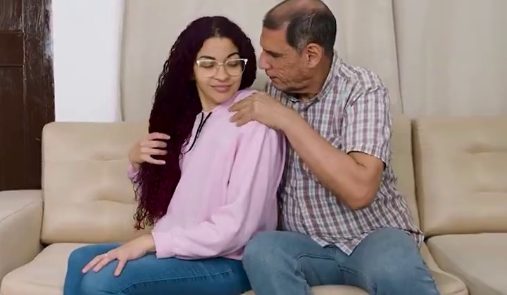 Redhead Teen Seduced by Older Man