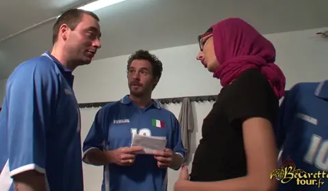 French Anal Gangbang with Djaya La Marocaine
