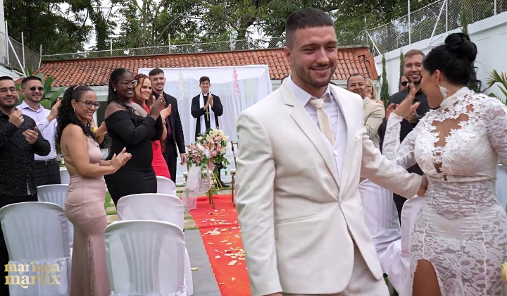 Bride and Priest in Forbidden Encounter