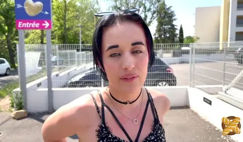 Leila's Hardcore Encounter with Colored Hair and Pierced Nipples