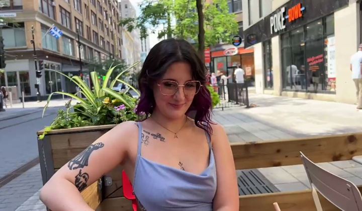 Young French Amatricie Tries Trio with Two Busty Black Cocks