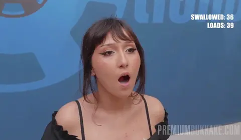 Sienna 1# Gokkun: 94 Cum Loads in Mouth