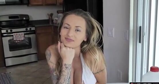 Stepson Seduces Busty Stepmom in Taboo Encounter
