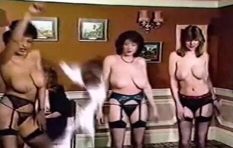 SCHOOL FOR STRIPPERS vintage British big tits dancing