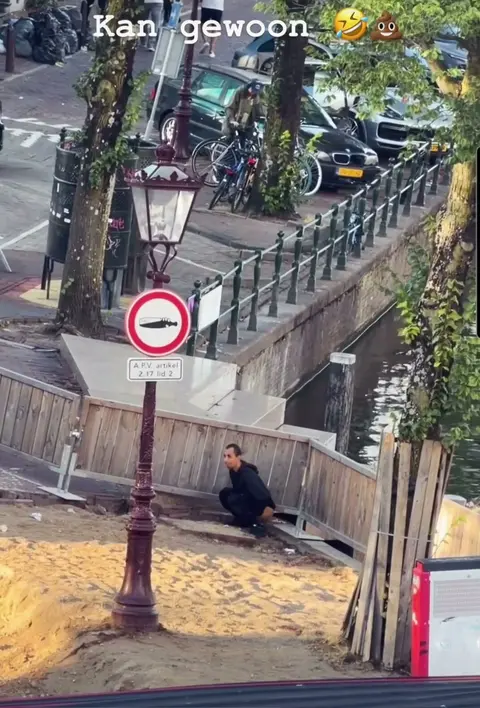 Man Outside: Intense Outdoor Encounter