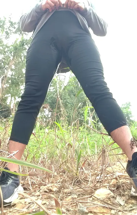 Hiking Girl Accidentally Wets Pants During Adventure