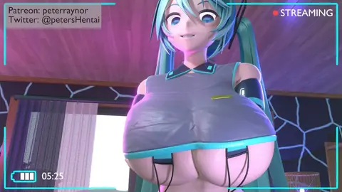 Futa Miku Milking Hardcore Action