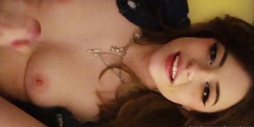 Hannahowo Nude Cum On Boobs Video Leaked