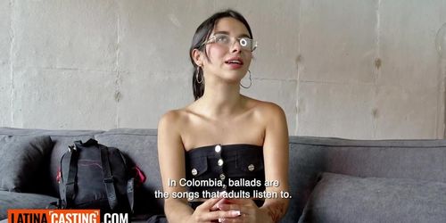 Latina Teen's First Intense Orgasm Experience