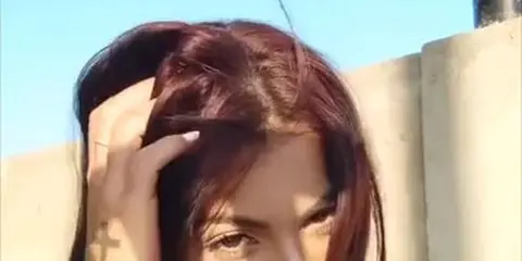 Long Hair Beauty in the Windy Scene